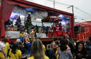 Caravana de Natal Coca-Cola em São José detalhes do evento