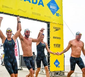 Liderado pela joseense Fabiola Molina, time brilha no Circuito Mares 2024