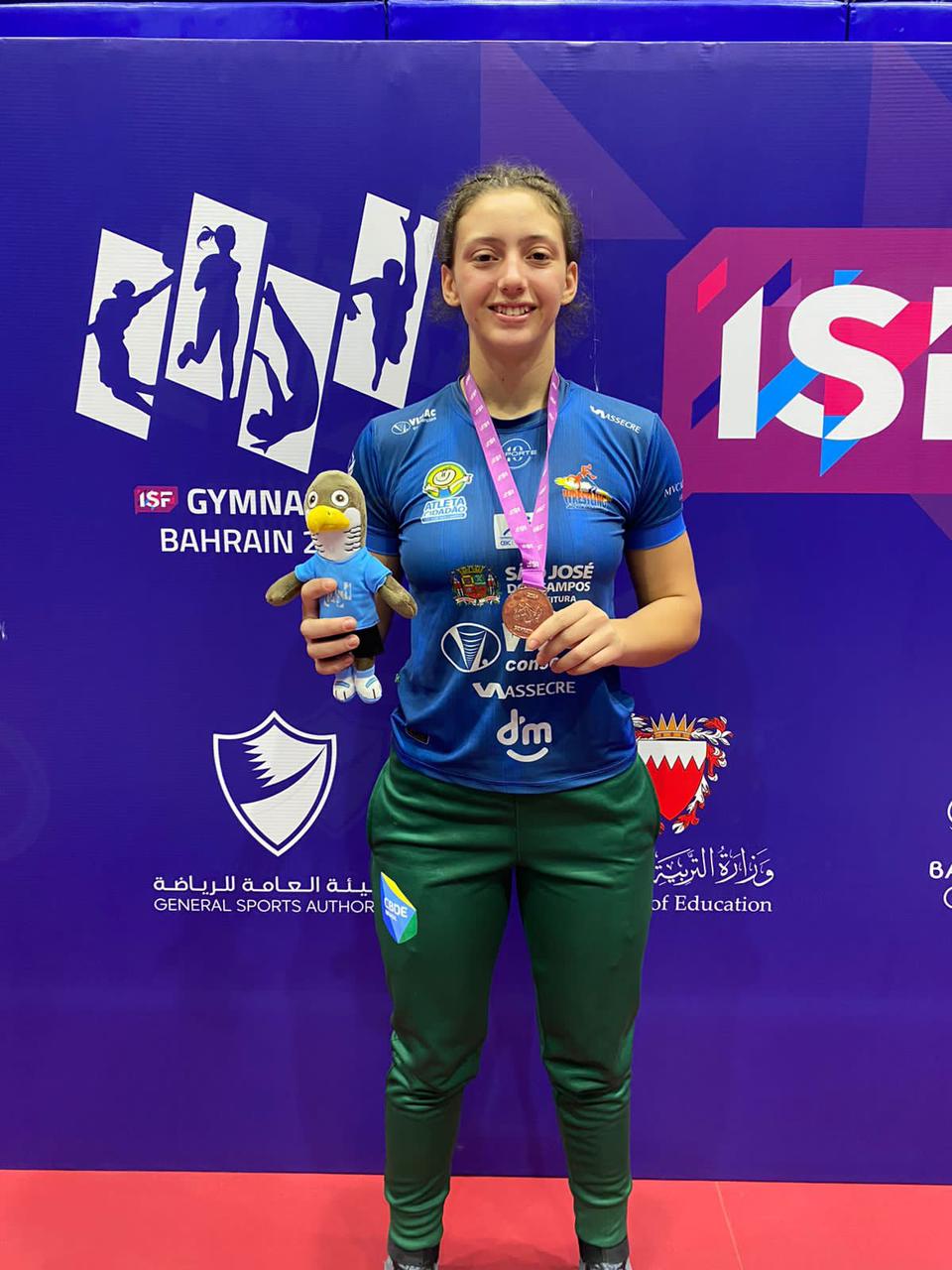 De São José ao pódio do mundo: atleta de Wrestling conquista bronze na Gymnasiade