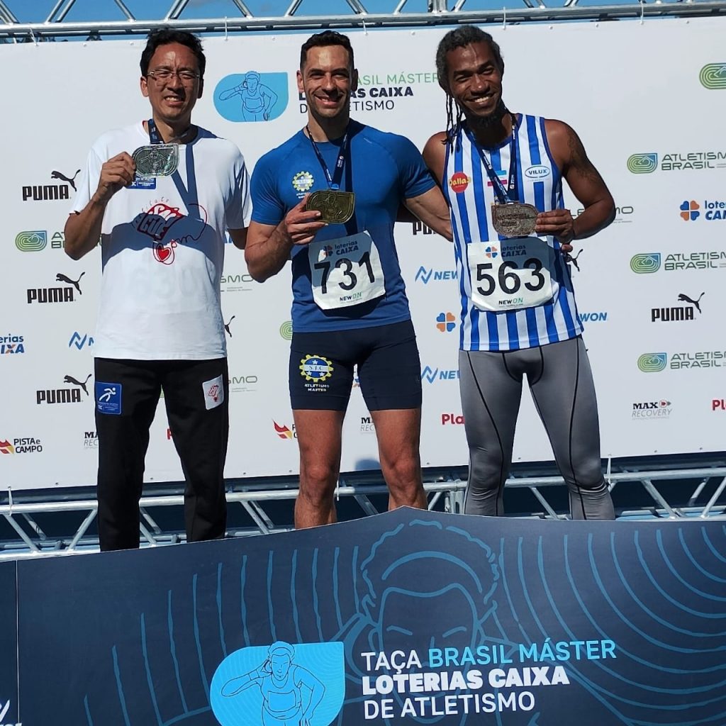 Joseense conquista três ouros na Taça Brasil Master de Atletismo