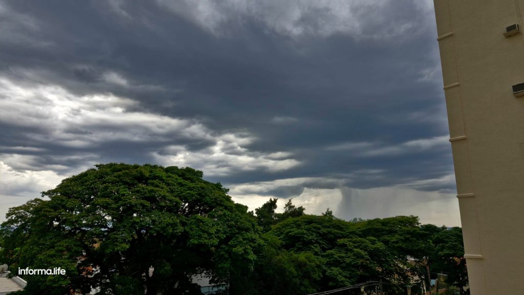 Forte tempestade se forma na RMvale