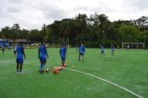 Atletas da Águia retornam aos treinos após o Natal