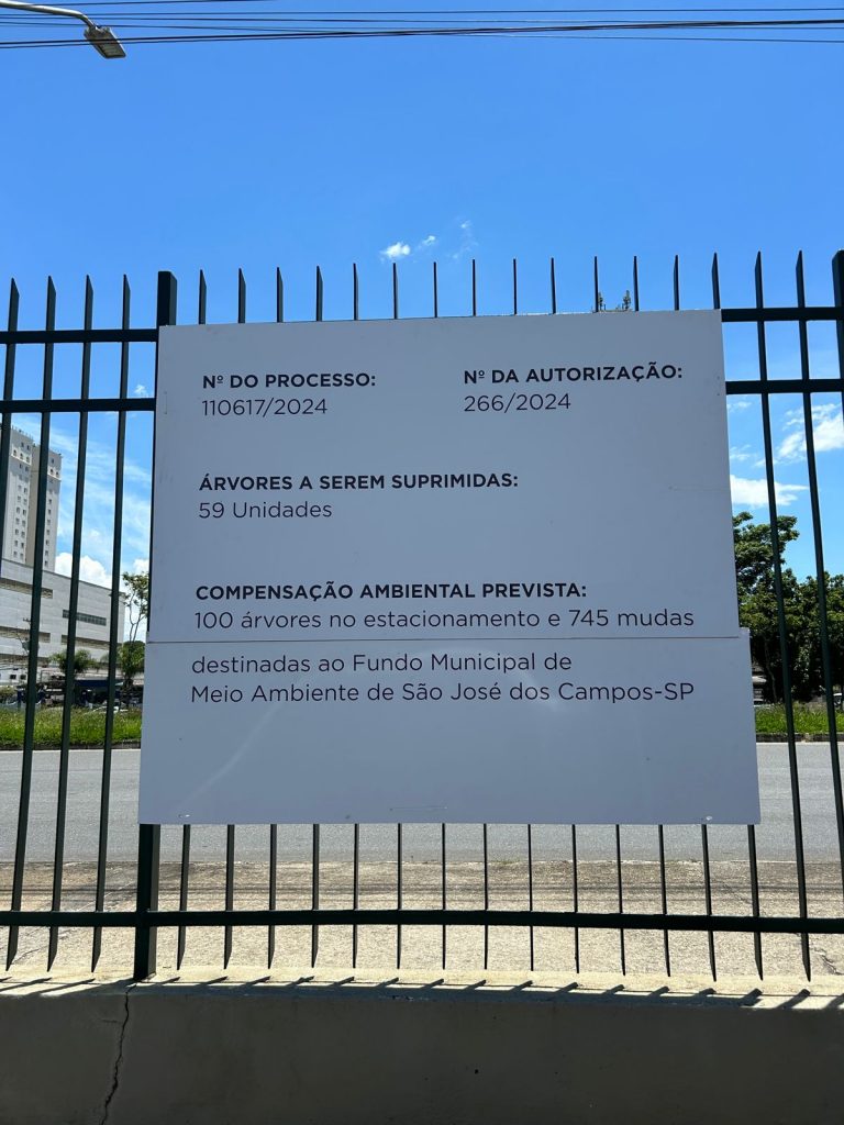 Shopping Colinas explica retirada de 59 árvores no estacionamento