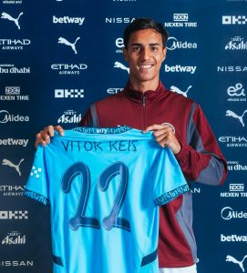 Joseense Vitor Reis é contratado pelo Manchester City
