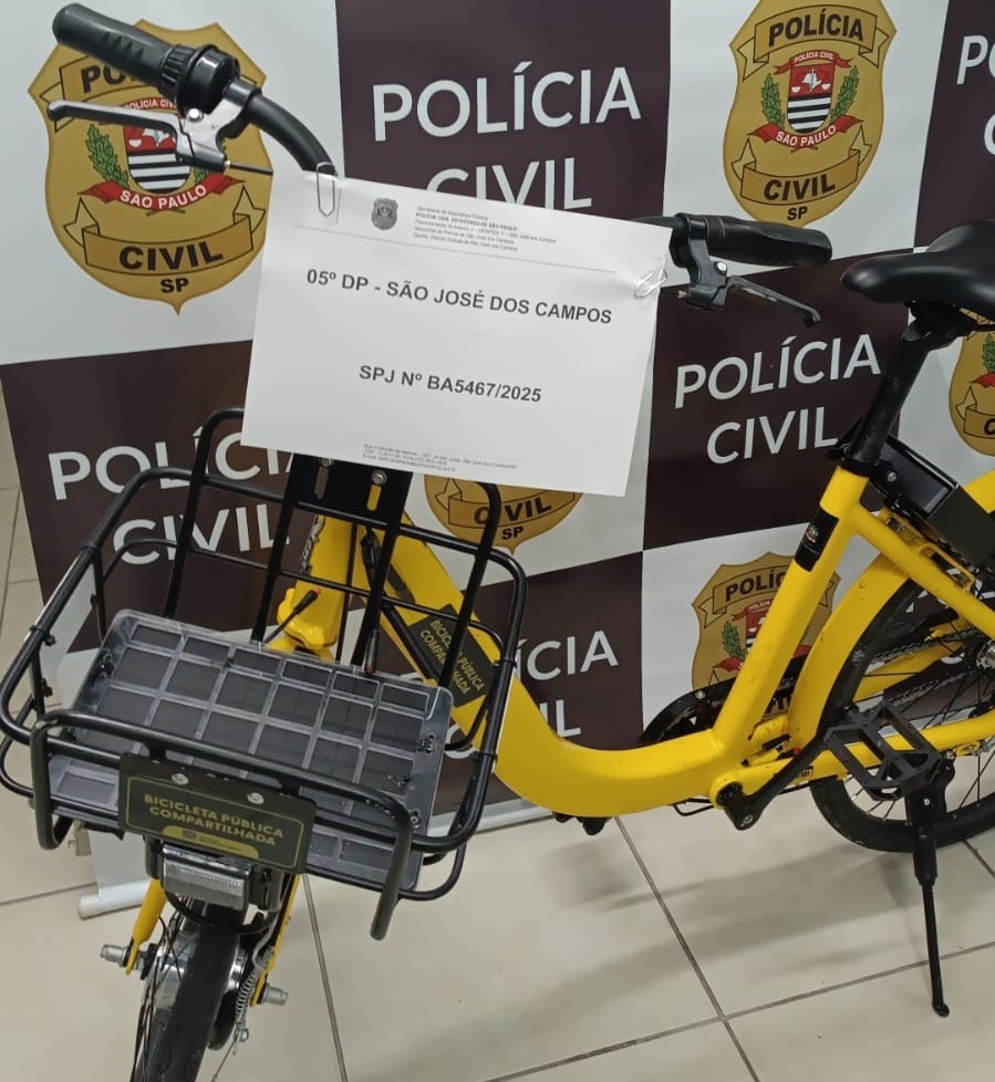 Homem é preso em flagrante por furto de bicicleta pública 