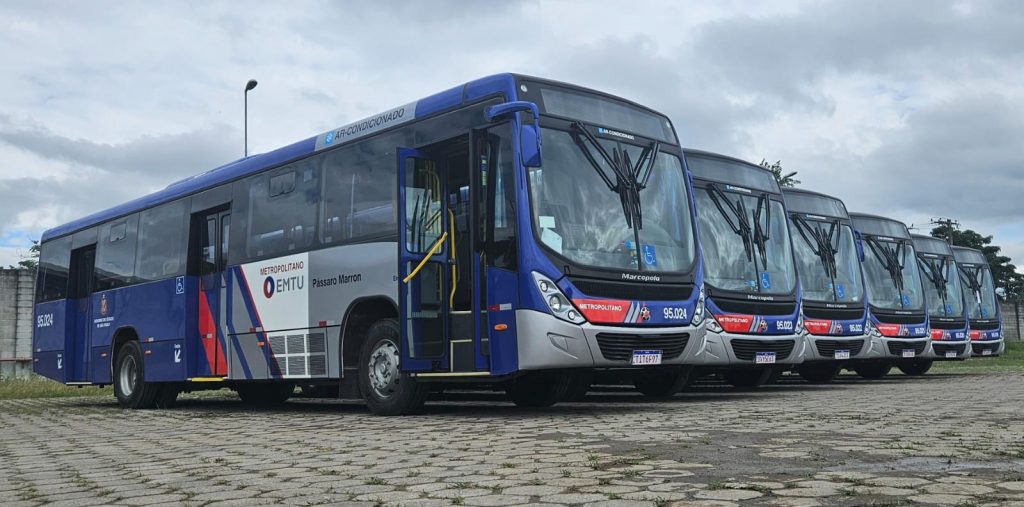 Passageiros do Litoral Norte de SP ganham 23 novos ônibus da EMTU