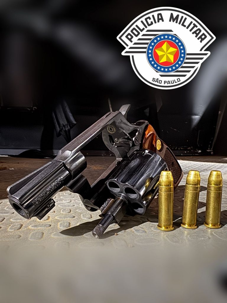 Força Tática prende três homens com armas em menos de 24h em Caçapava e SJC