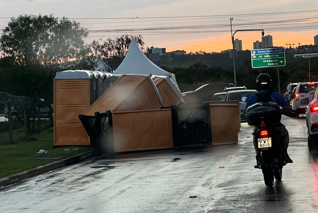 Tempestade em São José dos Campos