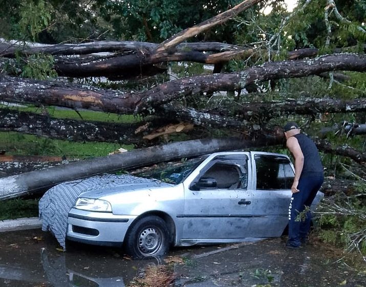 Tempestade em São José dos Campos