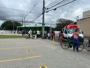 Atropelamento com ônibus no Jardim Morumbi deixa adolescente ferido