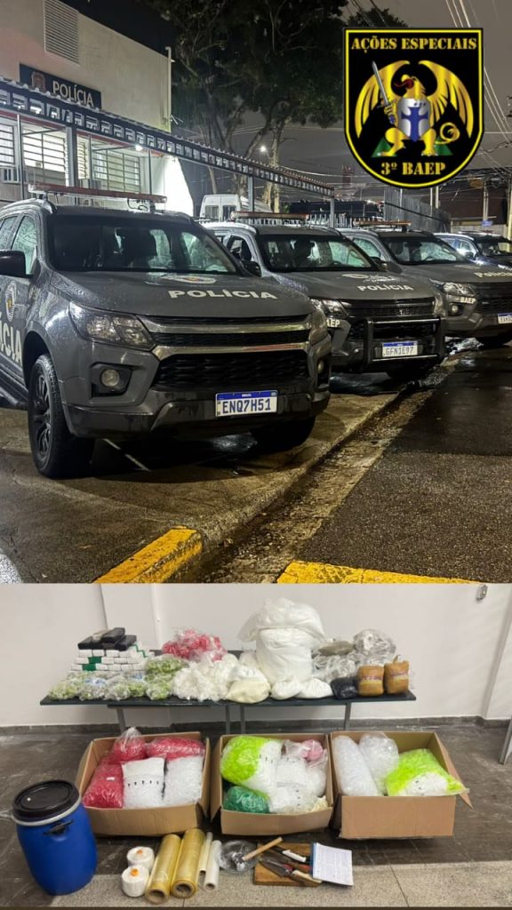 Baep prende dois homens com 79 kg de drogas na zona leste