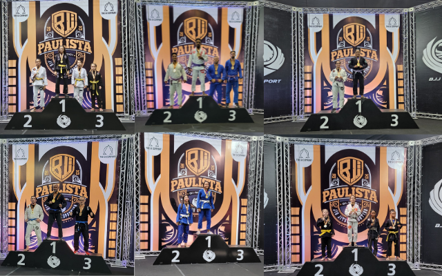 Equipe joseense conquista 8 medalhas no Paulista de Jiu-Jitsu 