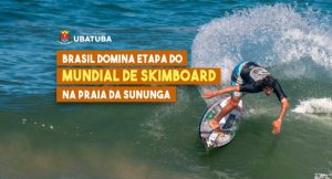 Mundial de Skimboard na Praia da Sununga dominado por brasileiros