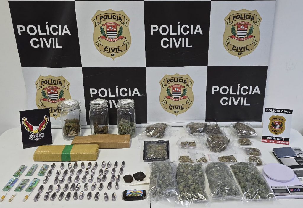 Polícia desarticula esquema de tráfico via WhatsApp em São José dos Campos