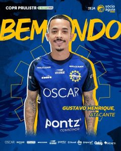 Atacante Gustavo Henrique volta ao São José para a Copa Paulista