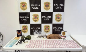 Operação policial em São José prende 5 suspeitos ligados ao tráfico