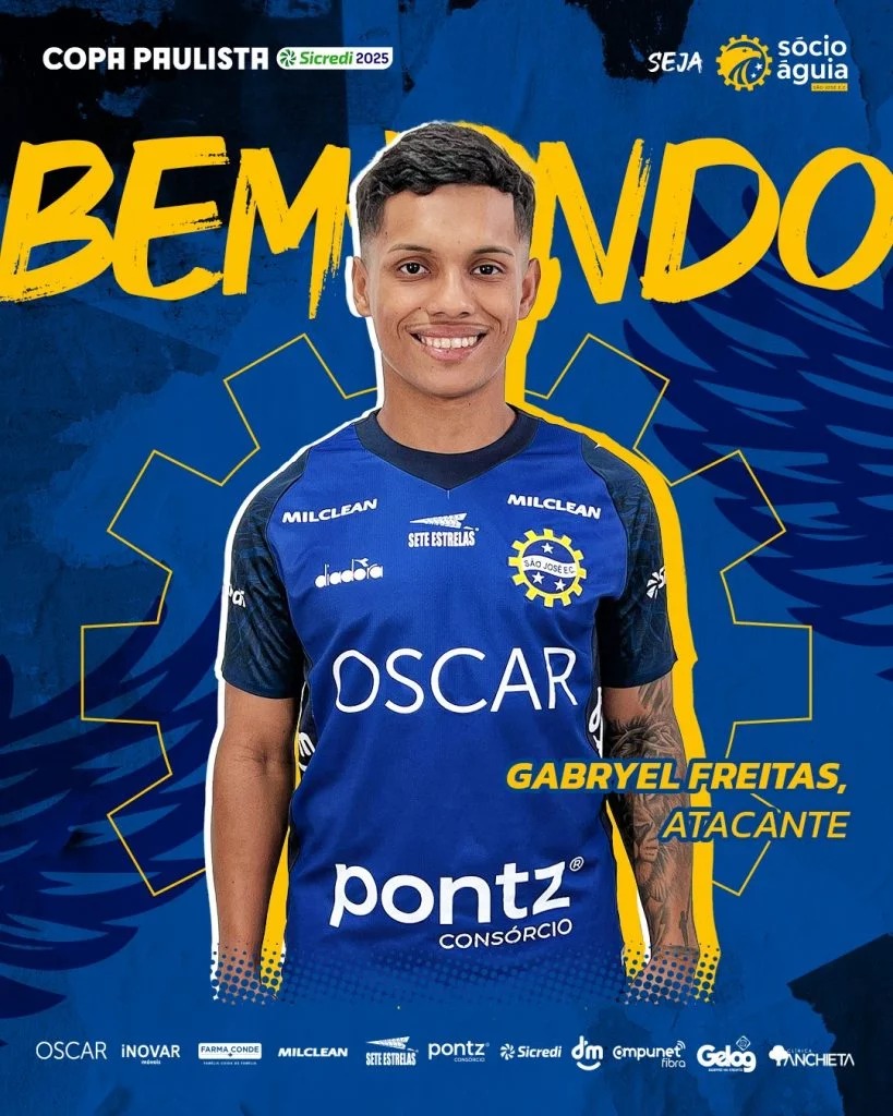 São José contrata reforço para o ataque na Copa Paulista