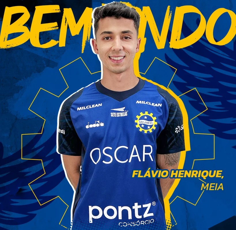 Por empréstimo, meia Flavio Henrique reforça São José na Copa Paulista