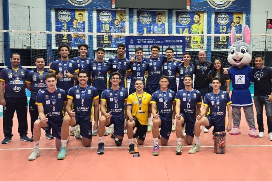 Vôlei Atleta Cidadão de São José dos Campos conquista bronze no Campeonato Brasileiro Interclubes