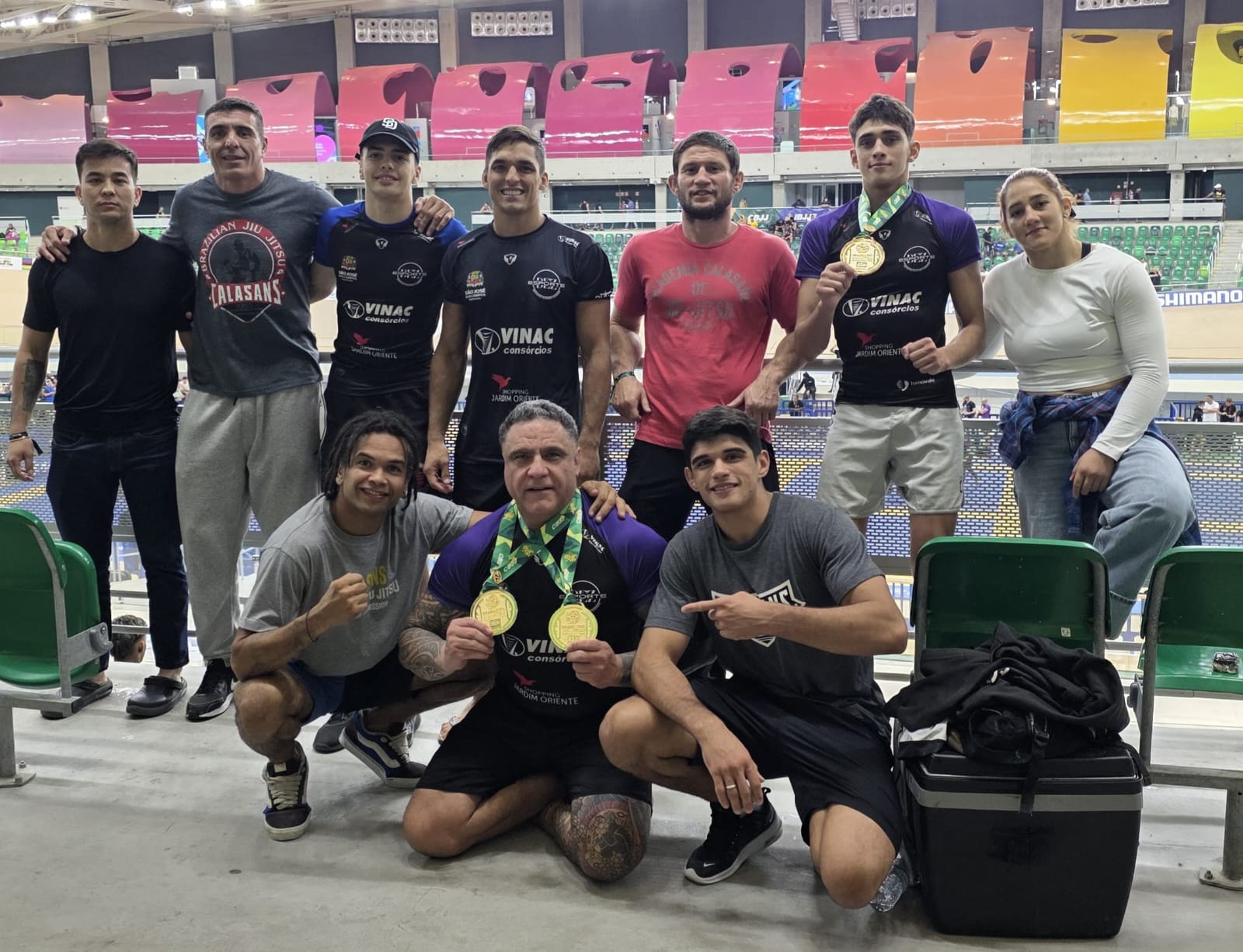 Equipe de São José dos Campos soma 11 medalhas em competições nacionais de Jiu Jitsu