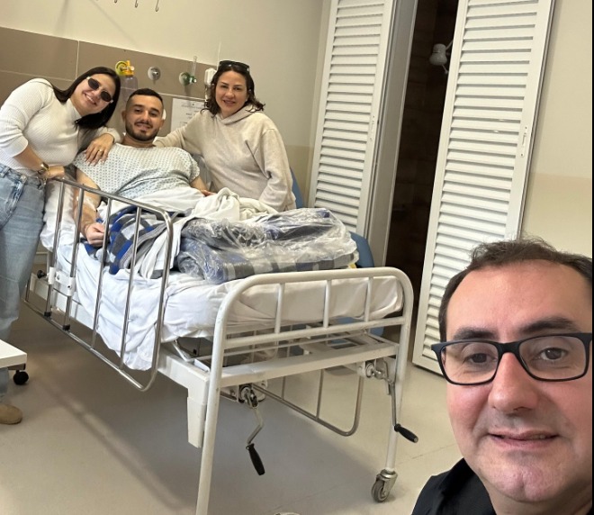 Filho do prefeito faz correção cirúrgica em perna amputada após atropelamento na Irlanda