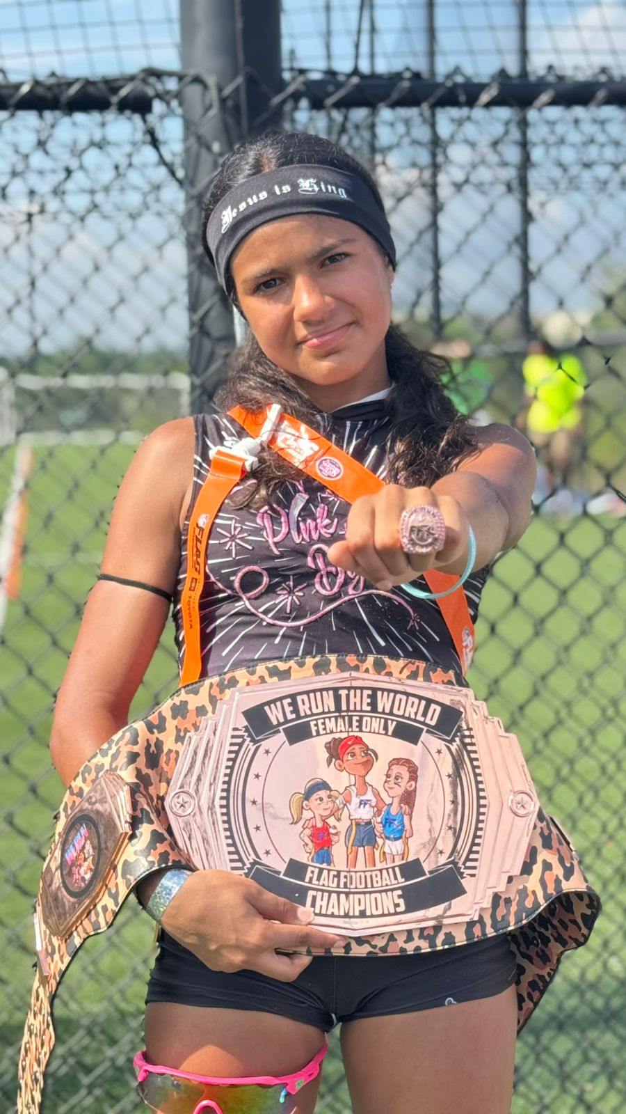 Atleta de São José dos Campos integra time americano de Flag football e conquista título