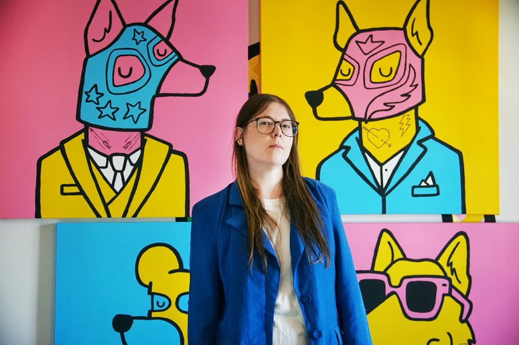 Parque Vicentina Aranha recebe exposição com Personagem Canino em Cartoon