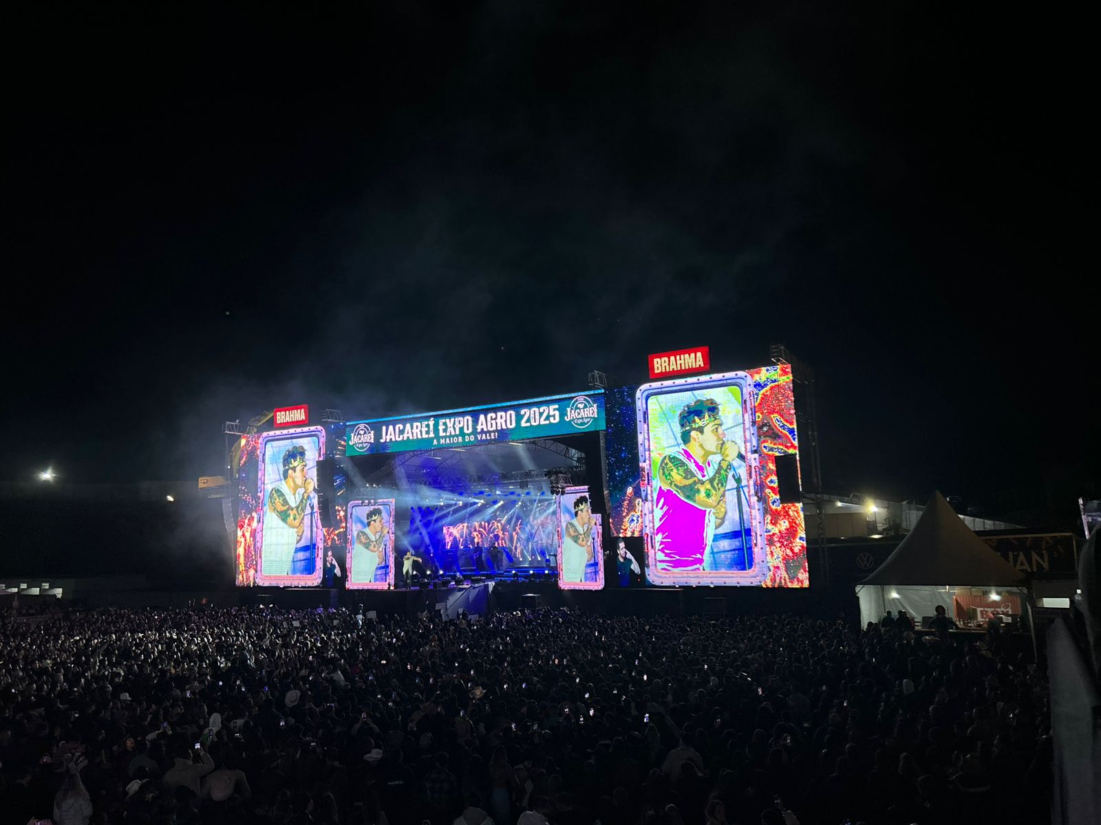 Embalando gerações, show do Luan Santana bate recorde de público na Jacareí Expo Agro