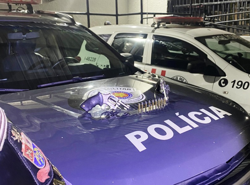 Casal de criminosos com duas armas é preso pelo BAEP em São José dos Campos