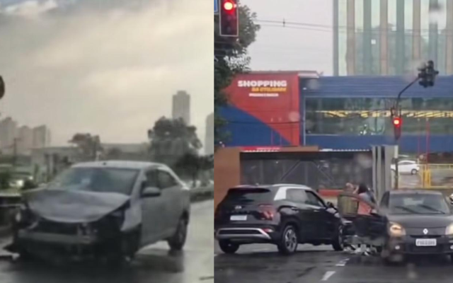 Chuva atinge São José nesta sexta-feira e dois acidentes são registrados