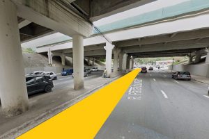 Rua Paraibuna é interditada a partir de quarta-feira para obras de ampliação da Via Dutra