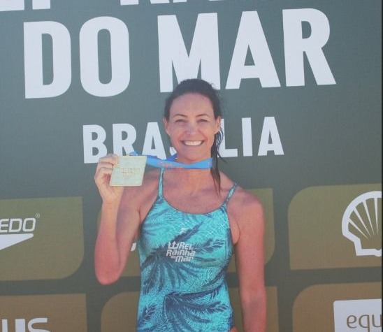 Joseense Fabíola Molina vence prova no Rei e Rainha do Mar em Brasília