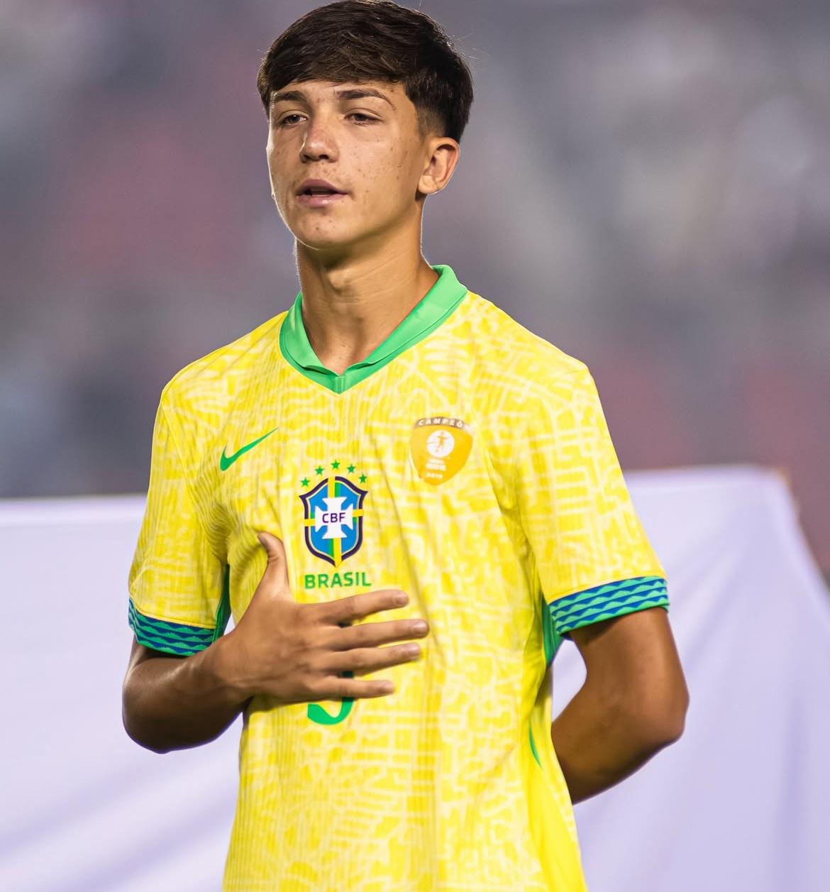 Jogador lorenense é convocado para integrar a Seleção Brasileira de Futebol 