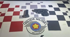 Flagrado com pistola, menor de idade é autuado por porte ilegal de arma!