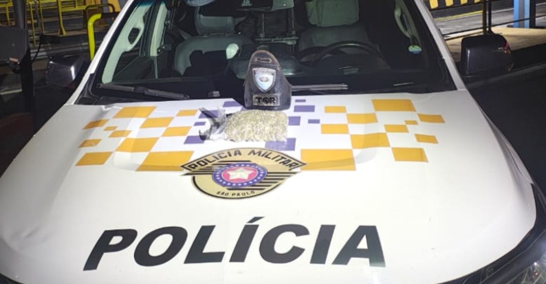 Rumo ao litoral, dupla é presa com 530g de skunk na Carvalho Pinto