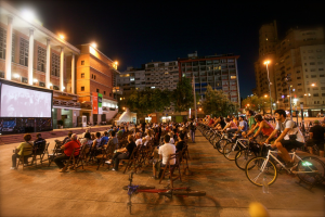BikeCine em Caçapava une cinema gratuito, esporte e sustentabilidade