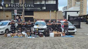 Polícia encontra laboratório clandestino Caraguatatuba