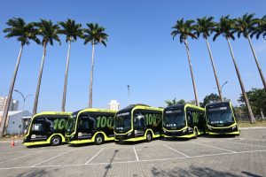 Os primeiros veículos começam a circular na região sul da cidade