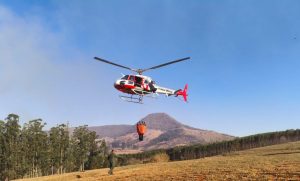 Governo de SP combate incêndios no Vale do Paraíba