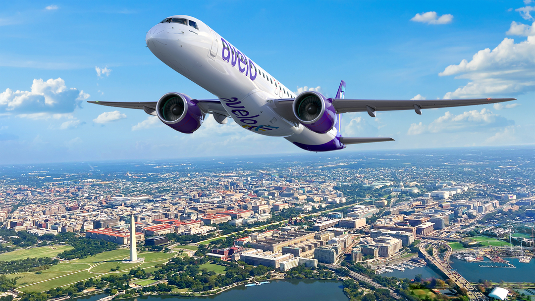 Avelo encomenda Embraer E195-E2 em pedido de US$ 4,4 bi, marcando estreia da aeronave nos EUA e expansão da malha aérea.