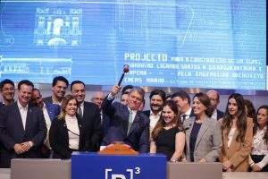 Grupo português vence leilão do túnel Santos-Guarujá. Investimento previsto de R$ 6,8 bi