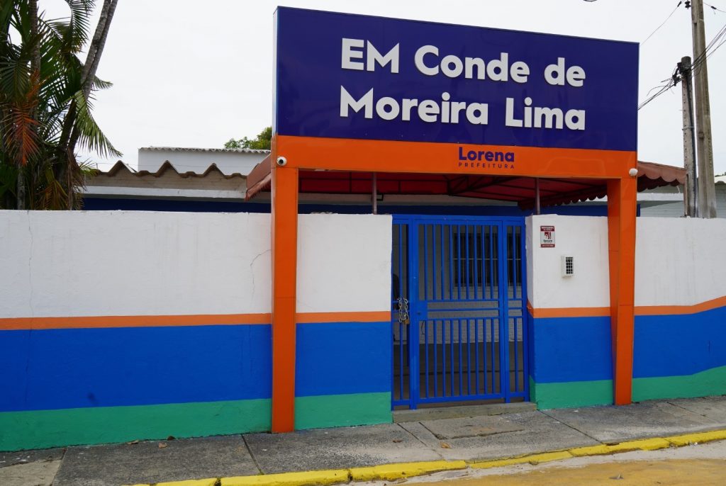 Escola Conde de Moreira Lima é reinaugurada em Lorena