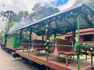 Parque Bambuí inaugura temporada natalina com passeio de Maria Fumaça nesta sexta-feira
