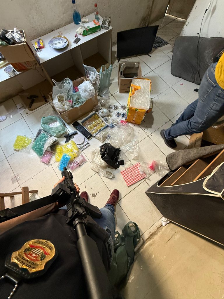 Operação tráfico drogas apreende 8kg em São José dos Campos