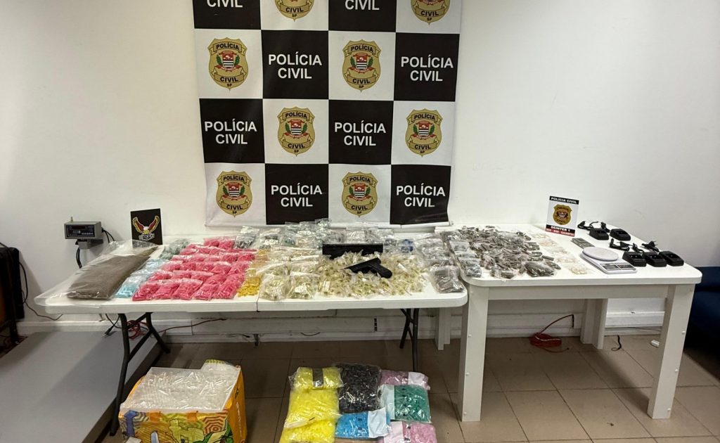Operação tráfico drogas apreende 8kg em São José dos Campos