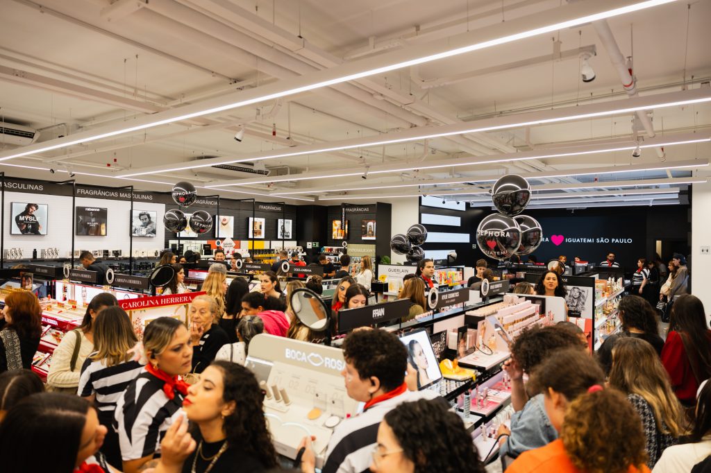 Sephora inaugura loja em São José dos Campos com evento especial e brindes exclusivos