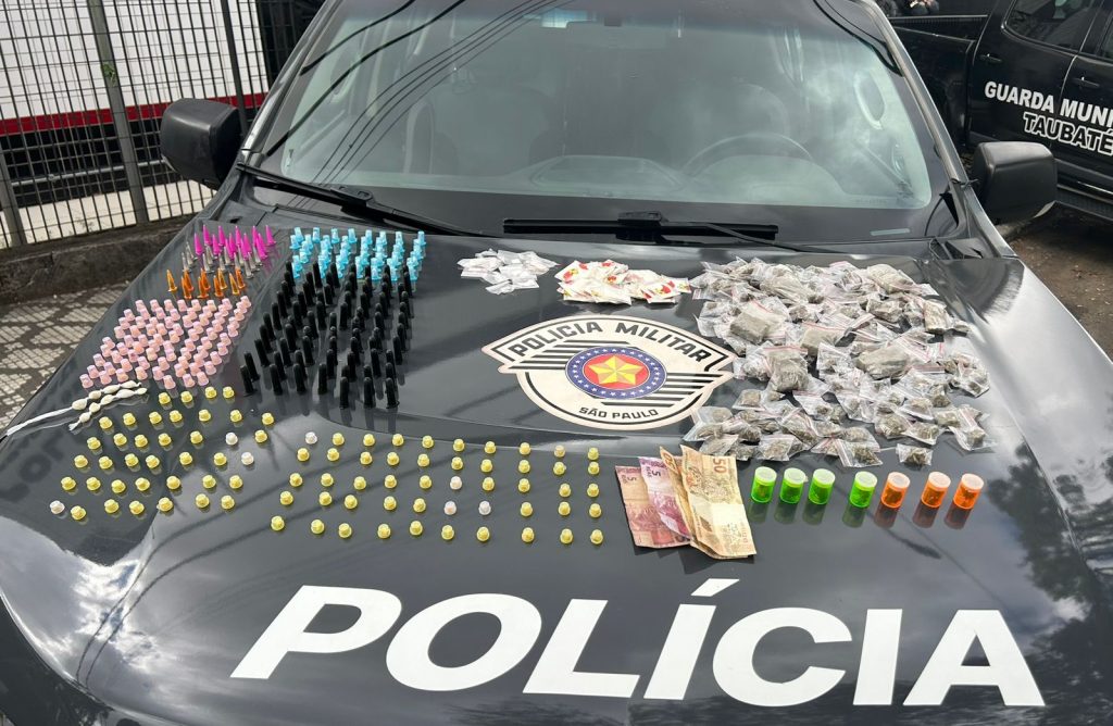 Adolescente de 15 anos é detido em Taubaté por tráfico de drogas