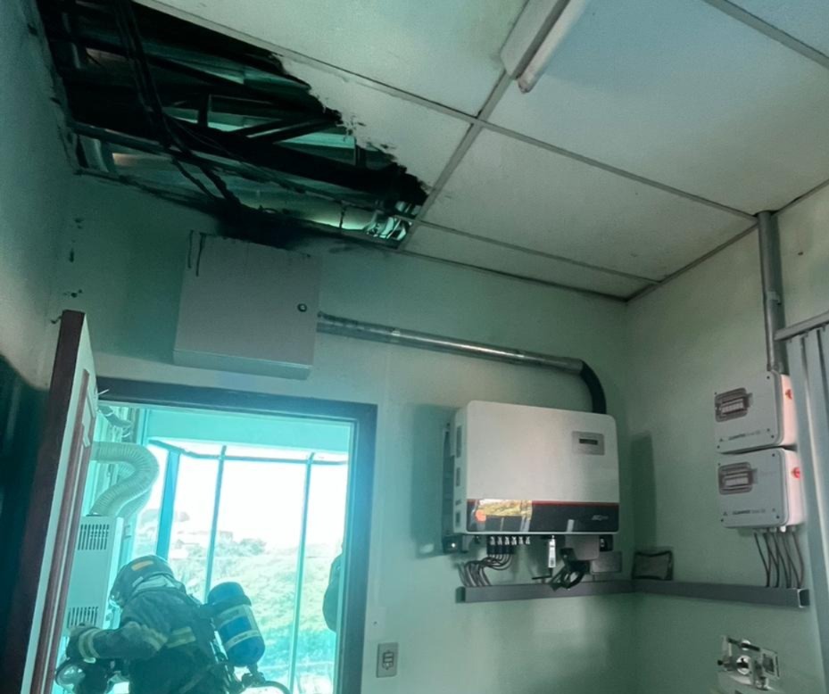 Incêndio em sistema fotovoltaico na região sul de São Josė dos Campos mobiliza bombeiros 