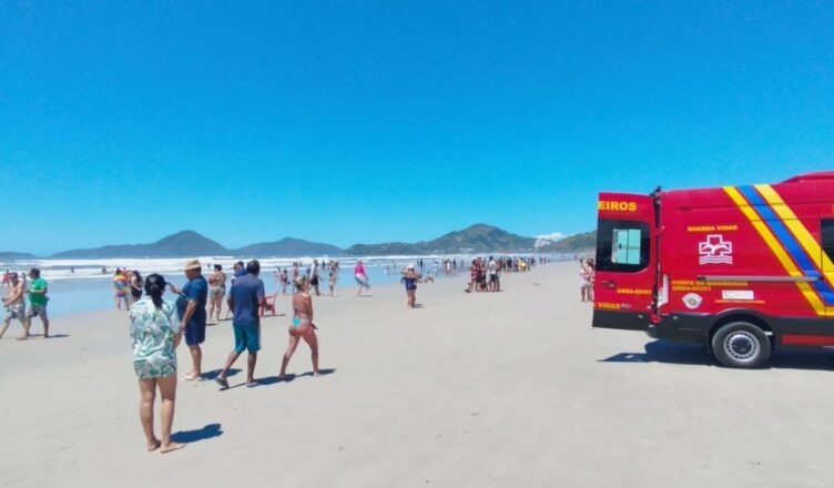Turista morre afogado na Praia Grande em Ubatuba