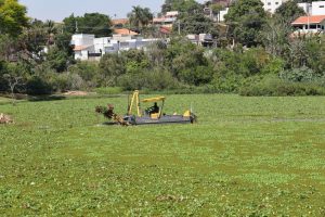 Limpeza do Lago do bairro Pousada do Vale é concluída em São José dos Campos